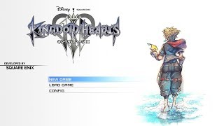 Kingdom Hearts 3 Opening Menu Lobby ᴴᴰ 1080p キングダムハーツ 3 [upl. by Niki]