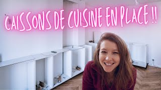 Monter une cuisine Ikea avec des caissons Metod [upl. by Fife]