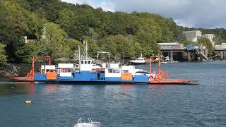 Bodinnick Ferry Bodinnick to Fowey [upl. by Drofhsa]