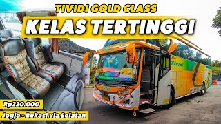 KELAS TERTINGGI DI JALUR SELATAN‼️ Trip Report TIVIDI T007 quotAulia Rebornquot Jogja  Bekasi [upl. by Barnaba]