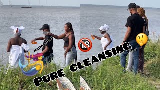 Marine goddess ezenwanyi Miri did a big cleansing by appealing to d river goddess over his success [upl. by Adnuhsar]