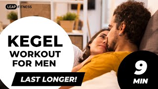 9 min Kegel Exercises for man Pelvic Floor Strengthening [upl. by Gnouc61]