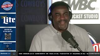 Greg Ellis Interview on The Draft Show  Dallas Cowboys 2024 [upl. by Eiramyelhsa]