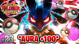 ¡EL BIGOTE 100 de AURA 🌟🍀 POKÉMON SUPER PLATINO DUALOCKE 🍀 EP23 [upl. by Olenta]