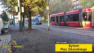 Tramwaje  Bytom Plac Sikorskiego [upl. by Salene]