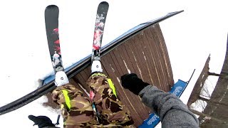 A Day On My Skis  GoPro 6 POV [upl. by Madian545]