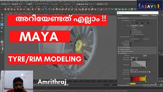 Maya Malayalam Tutorial Basics Rim Modeling [upl. by Thayer]