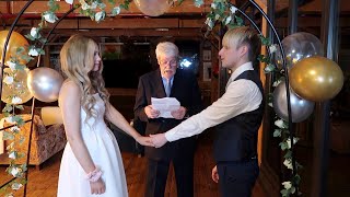 Our OFFICIAL Wedding Video  Connor and Liana [upl. by Lenee]