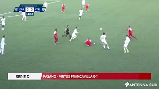 17 NOVEMBRE 2024  SERIE D  FASANO  VIRTUS FRANCAVILLA 01 [upl. by Nairbo542]