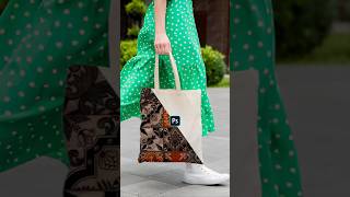 Adobe Photoshop 2025 Tricks 👌Add Patterns to a Bag in Photosho shorts art photoshop music [upl. by Oludoet]