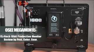 Megamon15 154inch 10bit 1000nits HDR Production Monitor Review by Post Color Gear PostColorGear [upl. by Healey778]