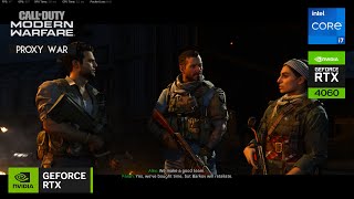 Call of Duty Modern Warfare 2019 Walkthrough 2 Proxy War on RTX 4060 Laptop  Colorful Evol P15 [upl. by Brennen743]