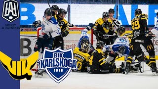 Västerås IK  BIK Karlskoga 35  Allsvenskan Hockey Highlights [upl. by Medarda497]