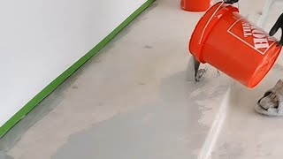 How to Install Polyaspartic Garage Flooring instead of Epoxy [upl. by Aknahs]