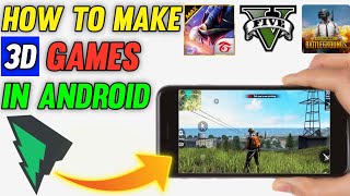 How to make games like Free Fire  Free Fire jaise game kaise banaye  create games in Android [upl. by Eanel]