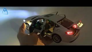 118 Diecast Ford Mondeo Fusion Model Car with LEDs  Miniature Scale Automobile [upl. by Tibbetts]