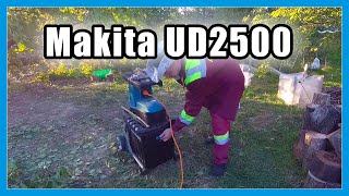 Садовый измельчитель Makita UD2500 2500W [upl. by Rolfston]