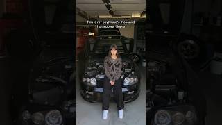 Why my straightpiped Supra is better than my boyfriend’s 1000HP cargirl cars supra supramk4 [upl. by Galan]