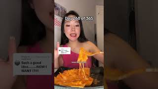 Cheesy lasagna sheets mukbang [upl. by Suolhcin]