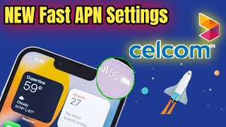 FIx New APN Settings  Celcom 5G internet Settings for Fast Speed [upl. by Artaed]