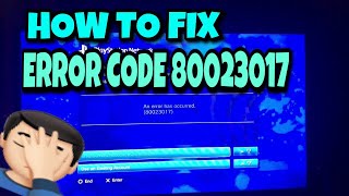 HOW TO FIX 80023017 ERROR CODE CFW  JAILBROKEN PS3 [upl. by Thirzi]