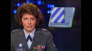 AFN Europe Evening News SPC Brooke Perkins 1992 1352 [upl. by Sexton]