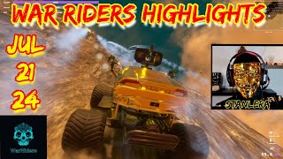 WAR RIDERS  Stanlera Highlights  Jul 21 24 [upl. by Ennayram]