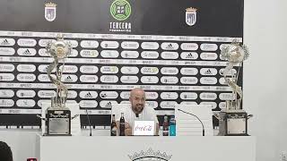 🎙️ RUEDA DE PRENSA  📆 JORNADA 7  ⚔️ CD BADAJOZ 🆚 CF JARAIZ [upl. by Helbonnas182]