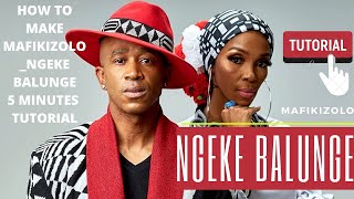 MAFIKIZOLO NGEKE BALUNGE TUTORIAL 5 MUNITES BEAT BREAKEDOWN FL STUDIO [upl. by Kcirdaed]