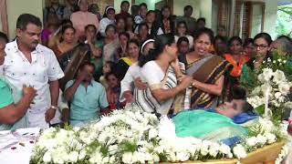 KVTV ചെറുകര പൂവത്തുങ്കൽ ലിസി തോമസ് Funeral [upl. by Uzzi]