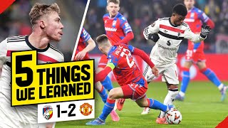 Hojlund At The DOUBLE Amad FINALLY In The 10 5 Things We Learned Viktoria Plzen vs Man United [upl. by Wahlstrom]