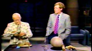 Disney Sound Effects Master on 80s Letterman Show [upl. by Bourke]