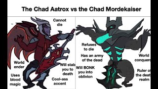 The Morde VS Aatrox experience [upl. by Ikkaj]