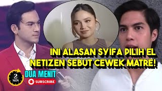 ALASAN SYIFA HADJU PILIH ELRUMI JADI BAHAN HUJATAN NETIZEN [upl. by Ahsakat]