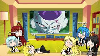 High School DXD reacciona a Dragon Ball Goku vs Freezer [upl. by Haneehs666]