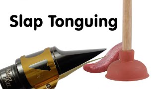 Saxophone slap tonguing [upl. by Alyce]