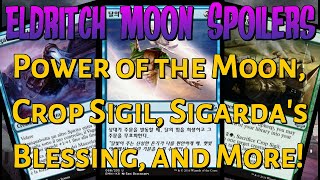 Eldritch Moon Spoilers Power of the Moon Mausoleum Wanderer Crop Sand More Mtg [upl. by Diann]