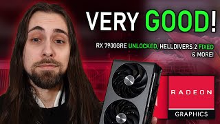 AMD Adrenalin 2431 Drivers  FPS Boost LOTS of FIXES RX 7900GRE Unlocked amp More [upl. by Aznecniv]