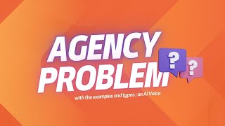 Agency Problem  what is agency problem amp its types with examples agencyproblem [upl. by Sande]