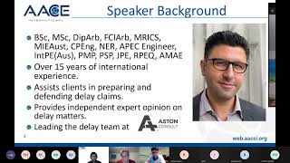 Delay Analysis Back to Basics  AACE Australia Webinar [upl. by Einatirb428]