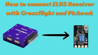 How to connect ELRS receiver with pixhawk flight controllerradiolinkcrossflight [upl. by Traweek]