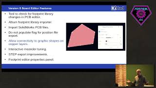 FOSDEM 2024  KiCad Status Update [upl. by Opaline]