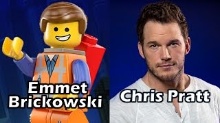 Characters and Voice Actors  The Lego Movie [upl. by Michaud]