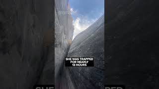 Woman records final moments after getting trapped in narrow canyon [upl. by Wini809]