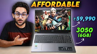 RTX 3050 6GB Gaming Laptop Under Rs60000  Acer ALG [upl. by Darlene]