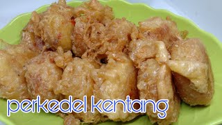 RESEP PERKEDEL KENTANG SIMPEL dan ANTI PECAH [upl. by Nirek]