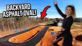 Building My Backyard GoKart Track [upl. by Bell]