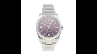 Rolex Oyster Perpetual Pre Owned Watch Ref 116000 [upl. by Sexela]