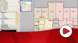 Instalaciones del edificio Climatización Suelo radiante y refrescante [upl. by Cortie]