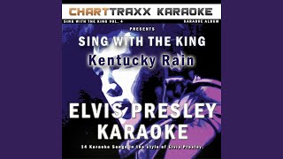 One Broken Heart for Sale Karaoke Version In the Style of Elvis Presley [upl. by Brant562]